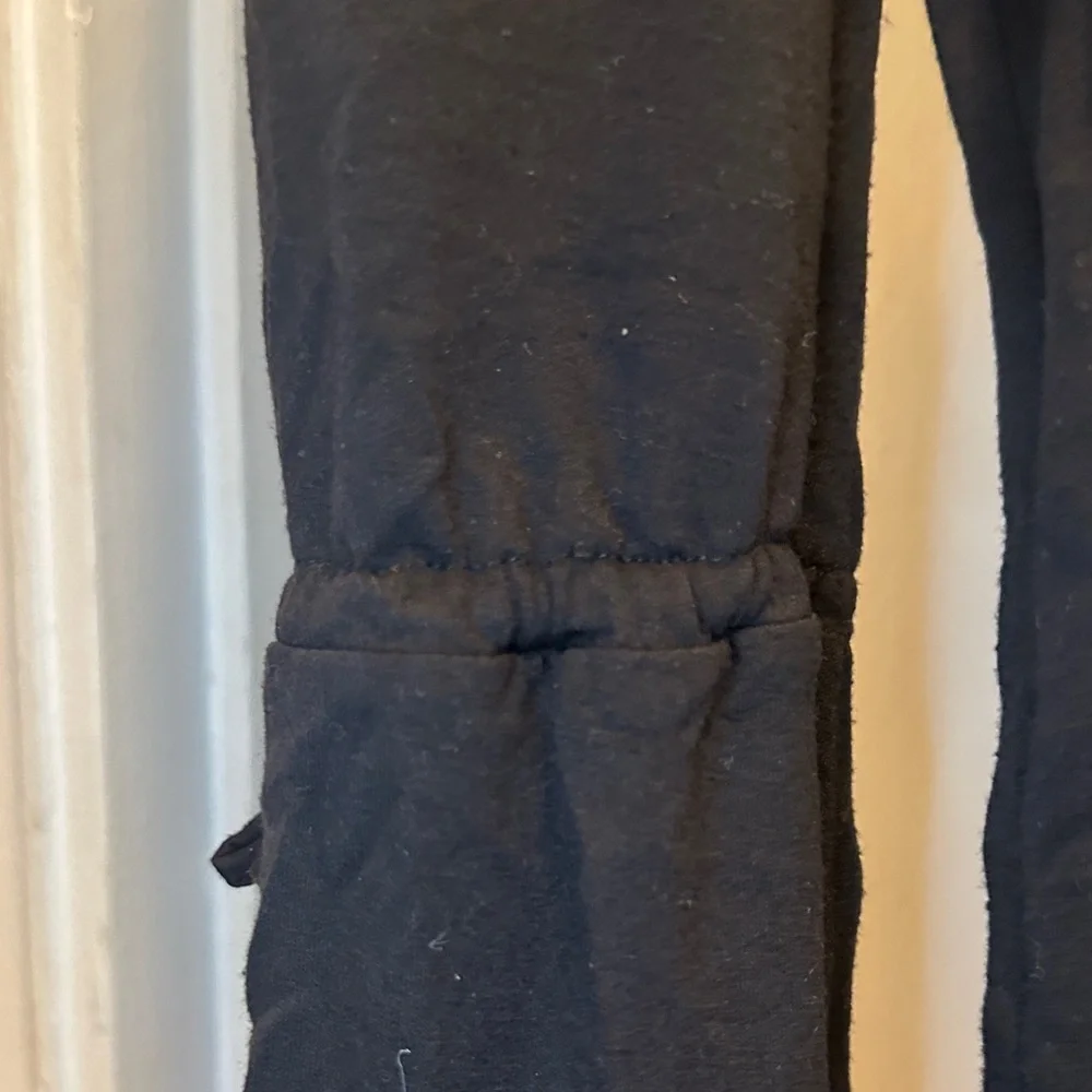 Michael Kors Black Long Sleeve Top with Tie Details - Preloved